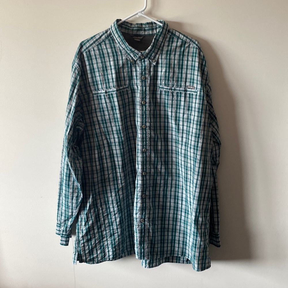 Eddie Bauer men’s long sleeve shirt, size T2XL